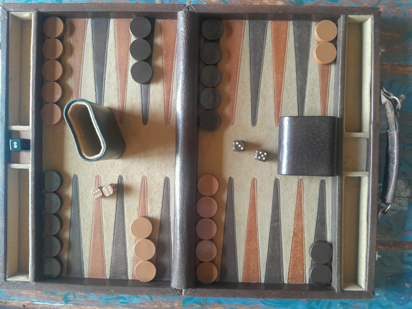 Plateau de Backgammon de compétition